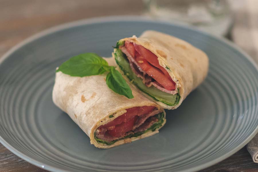 Italian BLT Lunch Wrap