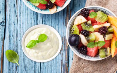 Lemon Basil Fruit Dressing