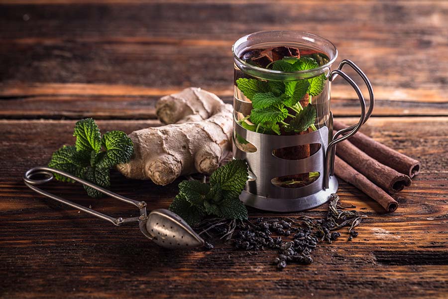 Fresh Herbal Tea