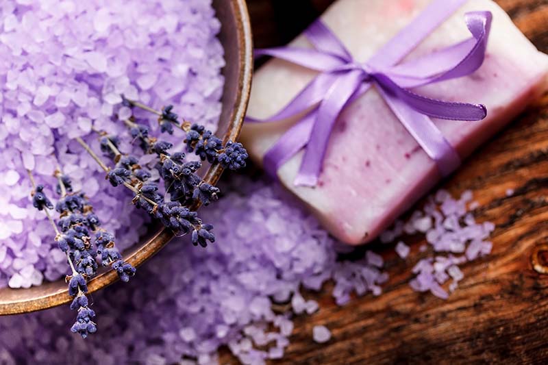 lavender herbal soap bar