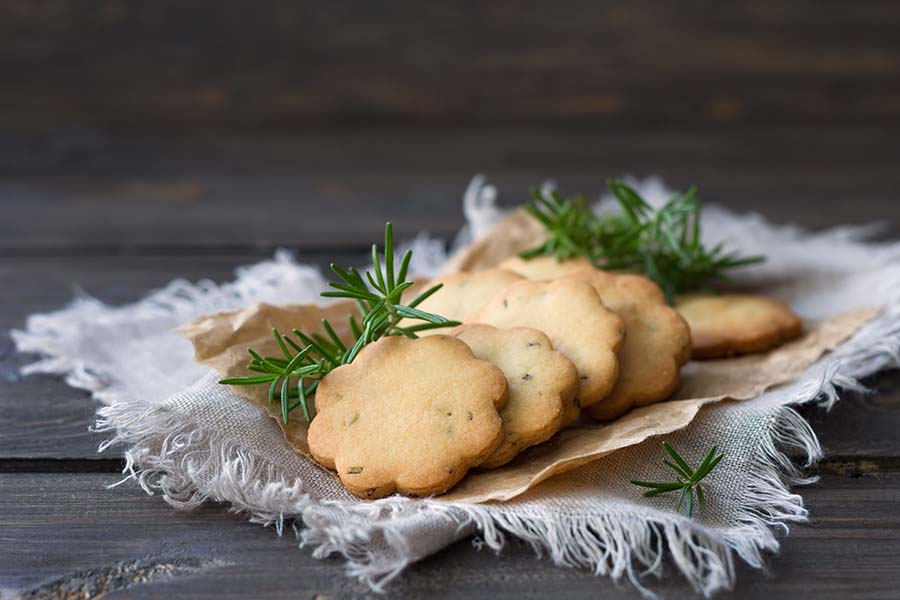 Lemon Rosemary Cookies
