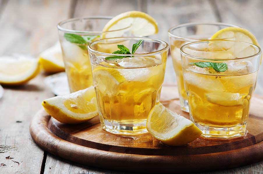 Lemon Verbena Iced Tea