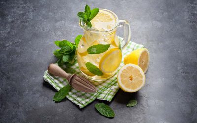 Perfect Mint Infused Lemonade