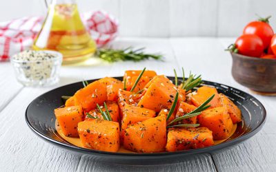 Roasted Butternut Squash with Rosemary