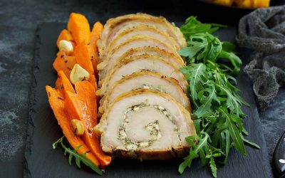 Apple and Sage Stuffed Pork Tenderloin