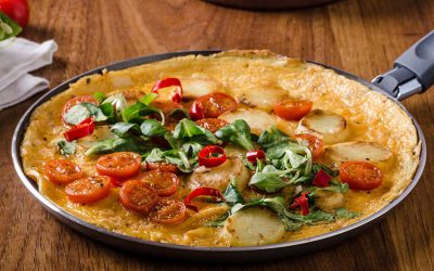 Tomato Basil Frittata